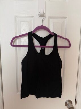 Lululemon Black Racerback Tank Top